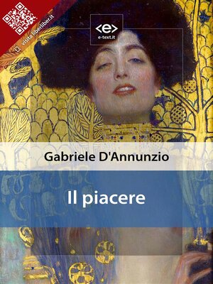 cover image of Il piacere